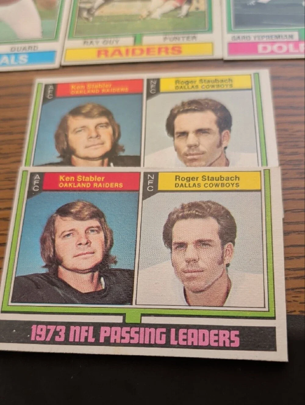 Vintage 1973 NFL Football Card Lot - Multi Team - Picture 6 of 8